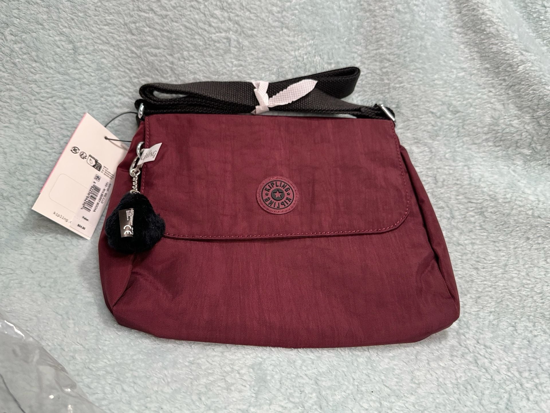 Kipling Melillo Crossbody Bag In Mulberry Mocha